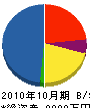 武井工業所 貸借対照表 2010年10月期