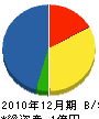 篠竹工務店 貸借対照表 2010年12月期
