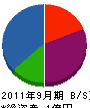 新日本電工 貸借対照表 2011年9月期