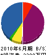 前川工作所 貸借対照表 2010年6月期
