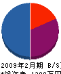 岩崎設備 貸借対照表 2009年2月期