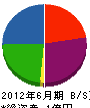 斉藤工務店 貸借対照表 2012年6月期