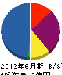 誠和光建 貸借対照表 2012年6月期