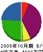 川武 貸借対照表 2009年10月期