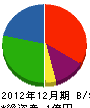 川昇 貸借対照表 2012年12月期