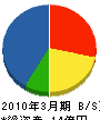 桜井鉄工 貸借対照表 2010年3月期