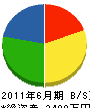 菅澤園 貸借対照表 2011年6月期