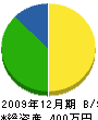 神田組 貸借対照表 2009年12月期