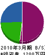 松浦松陽園 貸借対照表 2010年3月期