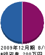松岡塗装店 貸借対照表 2009年12月期