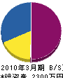 熊本建設 貸借対照表 2010年3月期