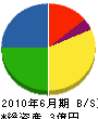 浅川通信 貸借対照表 2010年6月期