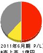 松元工業社 損益計算書 2011年6月期
