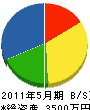 寺田電業所 貸借対照表 2011年5月期