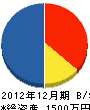 富士創建 貸借対照表 2012年12月期