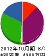 心明土木 貸借対照表 2012年10月期