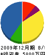 芹川建設 貸借対照表 2009年12月期
