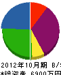 長崎電設 貸借対照表 2012年10月期
