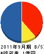 湘南トラスト不動産 貸借対照表 2011年9月期