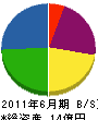 丸翔建設 貸借対照表 2011年6月期