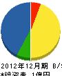 大塚電設工事 貸借対照表 2012年12月期