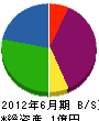 橋本ボイラー機械サービス 貸借対照表 2012年6月期