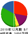晃大 貸借対照表 2010年12月期
