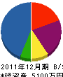 昭栄電業 貸借対照表 2011年12月期