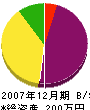 橋本建設 貸借対照表 2007年12月期