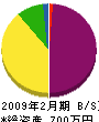 今井電機 貸借対照表 2009年2月期