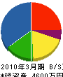 関根グリーンサービス 貸借対照表 2010年3月期