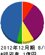 九州八紘産業 貸借対照表 2012年12月期