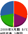 野内硝子 貸借対照表 2008年9月期