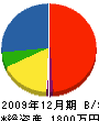 齋藤設備 貸借対照表 2009年12月期