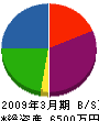 フジタ緑研 貸借対照表 2009年3月期