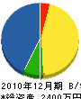 小野寺電気 貸借対照表 2010年12月期
