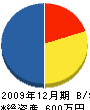 津久井総合設備 貸借対照表 2009年12月期