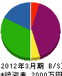 山口電気商会 貸借対照表 2012年3月期