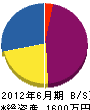 松家電気 貸借対照表 2012年6月期