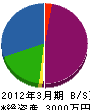 斎藤アルミ 貸借対照表 2012年3月期