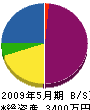 大蔵土木 貸借対照表 2009年5月期