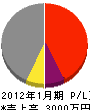 小野晃興建 損益計算書 2012年1月期