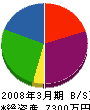 新日本エンジニアリング 貸借対照表 2008年3月期