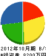 村松工務所 貸借対照表 2012年10月期