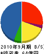 藤田電機工業 貸借対照表 2010年9月期