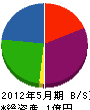 斉藤土木 貸借対照表 2012年5月期