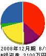 加川建設 貸借対照表 2008年12月期