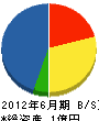 森澤電機工業 貸借対照表 2012年6月期
