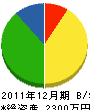 齊藤畳店 貸借対照表 2011年12月期
