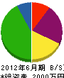 田中スポーツ設備 貸借対照表 2012年6月期